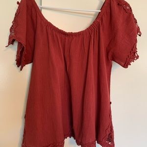 Volcom Off the Shoulder Top